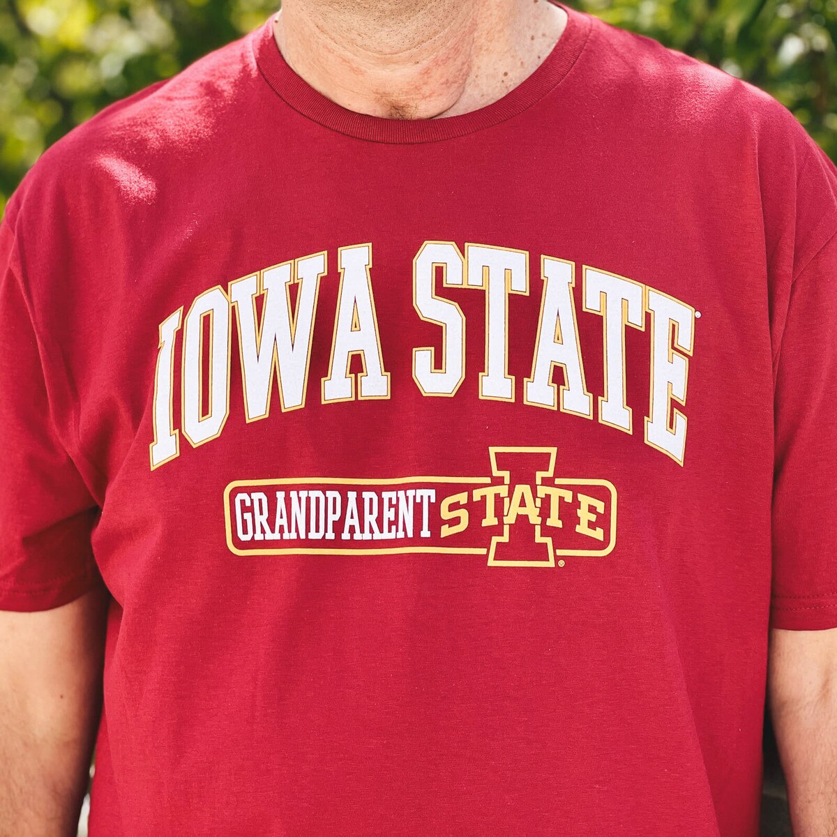 College House I-State Grandparent Cardinal T-Shirt
